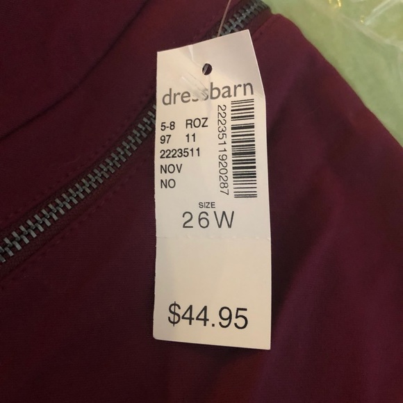 New!!!  Counterparts trousers size 26W - Picture 7 of 7